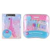 3C4G Paris Clip Board/Super Station N/A Girls Clip Board/ Stationary Set