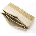 thumbnail image 3 of Straw Clutch Purses for Women Vintage Summer Straw Beach Bag Woven Purse Wicker Rattan Envelope Clutch for Wedding, 3 of 7