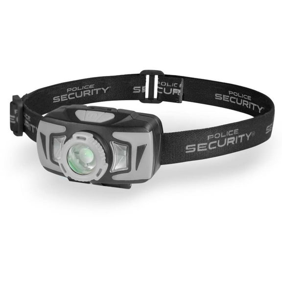 Police Security Ryder 500 Lumens 3 Aaa Alkaline Battery Powered Headlamp