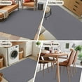 thumbnail image 6 of Grey Pure Color Area Rugs Collection 4'x6', Aesthetics Contemporary Luxury Non Slip Indoor Rectangle Throw Runner Rug Floor Mat Carpet for Living Room Dining Table Bedroom Nursery, 6 of 9