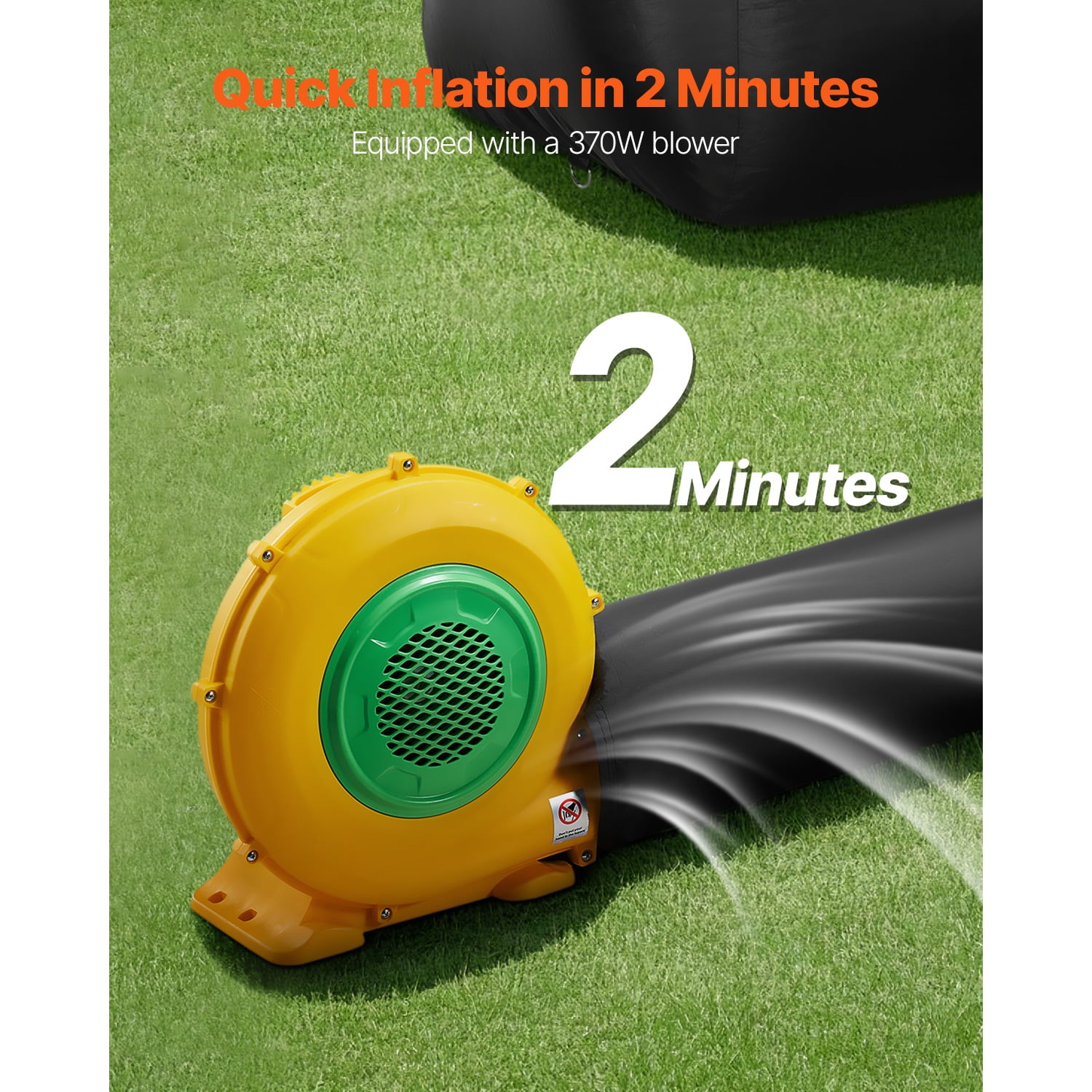 KFFKFF Blow-up Soccer Dartboard, Surpassing 8 ft Tall Massive Soccer Dartboard with 9 Kick Balls & Inflation Device, Trio Colored Balls & Quick 120-Seconds Assembly