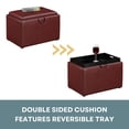 thumbnail image 6 of Convenience Concepts Designs4Comfort Accent Storage Ottoman, 6 of 12