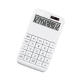 thumbnail image 1 of ziyahi 12-Digit Desktop Calculator Dual Power LCD Display for Home Office White, 1 of 1