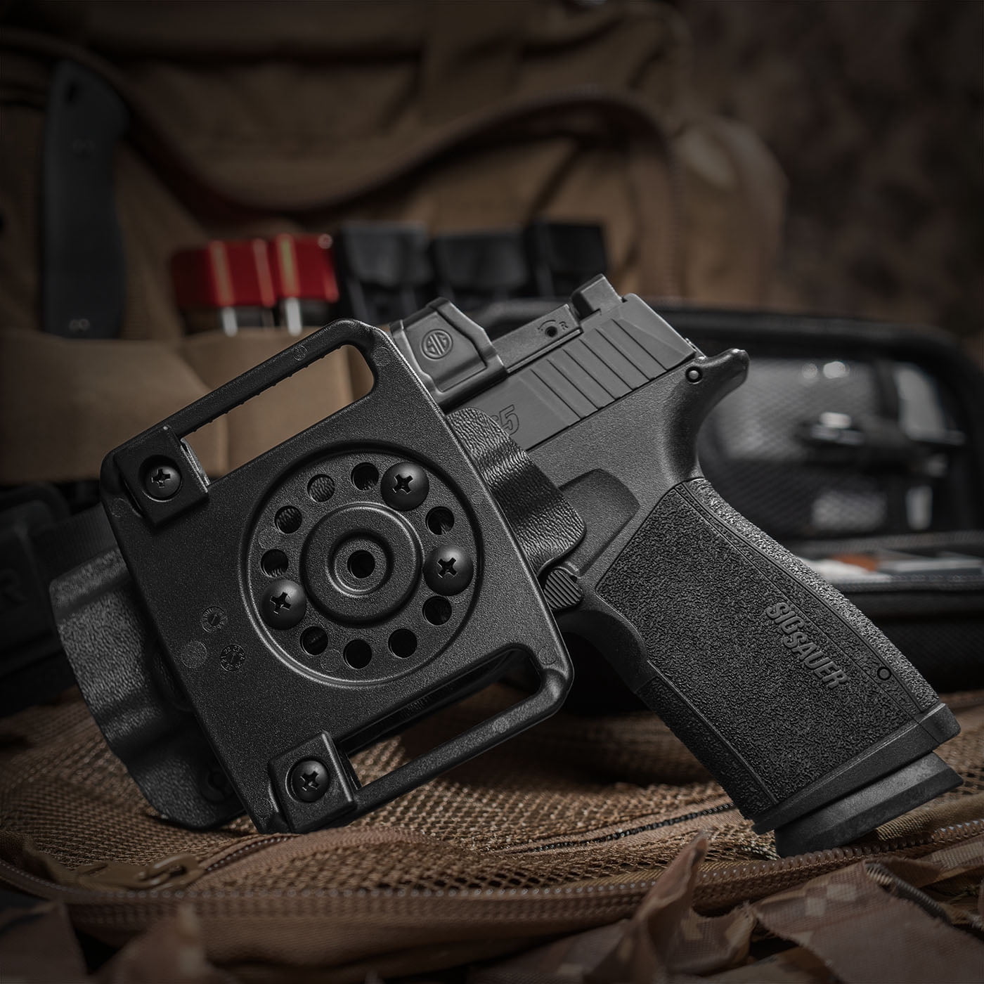 GRITR OWB Kydex Right Hand Holster Fits Sig Sauer P365-XMACRO