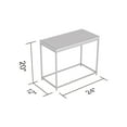 thumbnail image 2 of Safdie & Co. Table D'Appoint Rectangle Brun Bois Récupéré Métal Noir, 2 of 4