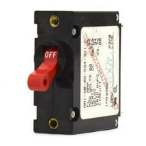 Carling Boat Circuit Breaker Switch AA1-X0-00-584-3G1-C | 25 AMP Black