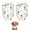 Ballet Princess Pattern, variant on Dog Bandana 2 Pack,Ballet Princess Pattern Bandanas for Dogs,Cat Bandana,Small/ Large Dog Bandana 2 Size,Dog Bandanas