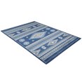 thumbnail image 3 of Allstar Tribal Accent Rug with Shamanic Eye design Space-Blue 8' x 10' 8' x 10', 3 of 9