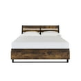 thumbnail image 3 of ACME Juvanth Queen Bed W/Storage in Oak & Black Finish, 3 of 6