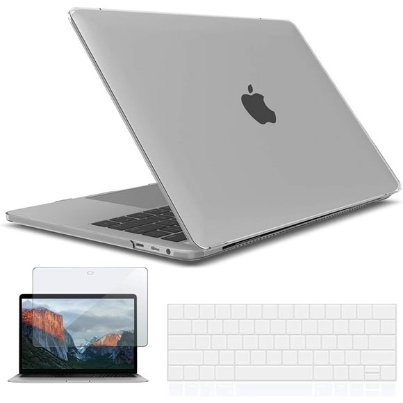 3 in 1 IBENZER New 2021 2020 MacBook Air 13 inch Case M1 A2337 A2179 A1932, Hard Shell Case & Keyboard & Screen Film