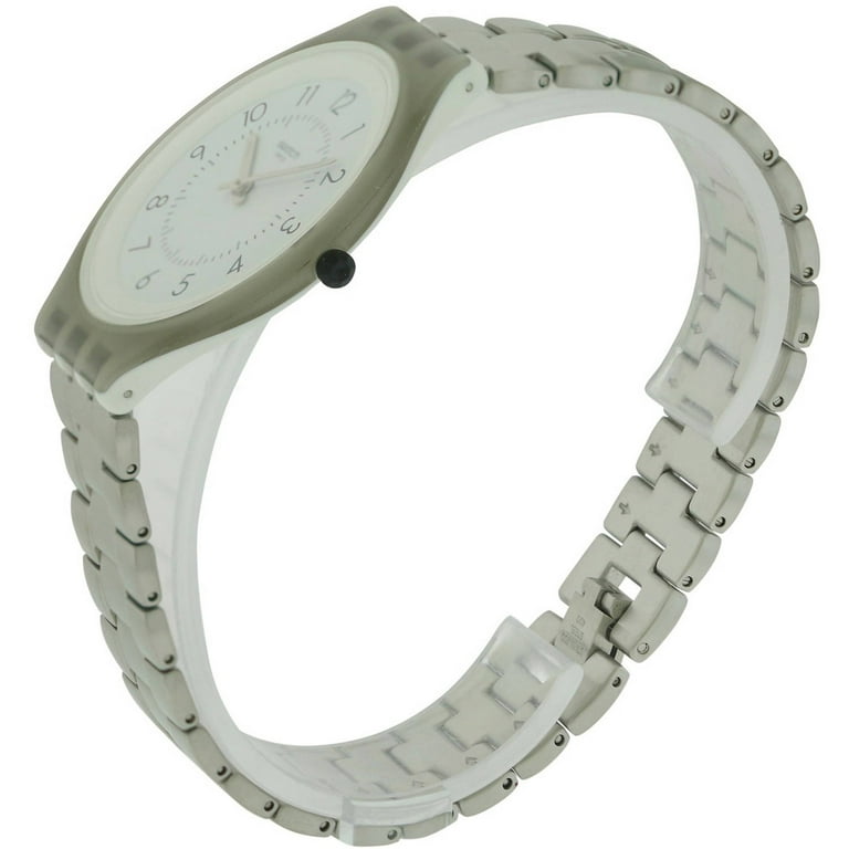 Swatch Skinsteps Quartz White Dial Men s Watch SVUM101G