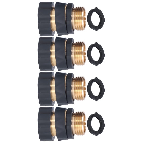 Hose Connector, Sealing Hose Coupler Hose Fittings No Leakage with Gaskets for Courtyard for Garden for Home
