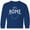Royal Bue, variant on It's Home- State of Ohio outline Long Sleeve Youth T-Shirt