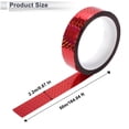 thumbnail image 4 of Unique Bargains 1 Roll Universal Air-Release Adhesive Pinstripe Tape Holographic Red 0.87"x164.04ft, 4 of 6