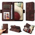 thumbnail image 1 of Funda GANGXUN para Samsung Galaxy A12 4G con diseño acolchado elegante, cuero PU, protección total y ajuste preciso, 1 of 5