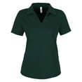 thumbnail image 4 of CORE365 CE104W Women's Market Snag Protect Mesh Polo-Forest-XS, 4 of 6