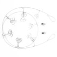 thumbnail image 2 of Clips Photos Clips Suspendus Formes de Cœur Corde en Fil d'Acier Décoration Murale, 2 of 8