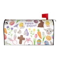 thumbnail image 2 of Haiem Happy Easter1 Mailbox Covers Magnetic ,Mailbox Wraps Post Letter Box Cover for Holiday Garden Yard Decor-21x18 in, 2 of 9