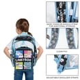 thumbnail image 2 of Mochila Bioworld Lanky Box de 41 cm transparente con kit de almuerzo, 2 of 7