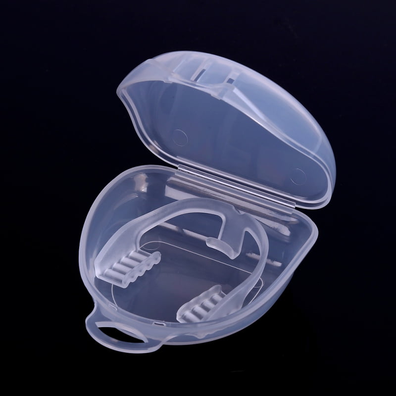 2 Set Double Side Mouthguard & Plastic Box Single Side Mouthguard & Plastic Box 