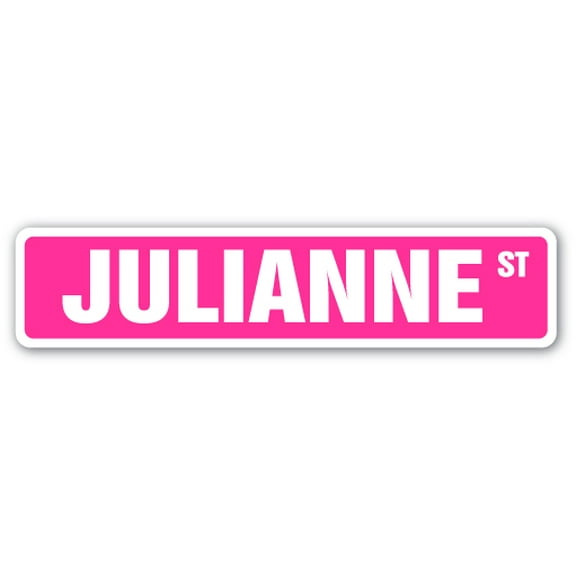 Julianne Street [3 Pack] of Vinyl Decal Stickers |for Laptop Car