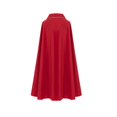 thumbnail image 4 of Jsaierl Women's Velvet Cape Collared Cloak with Neck Ribbon Tie Halloween Vampire Cosplay Costume Outwear, 4 of 6