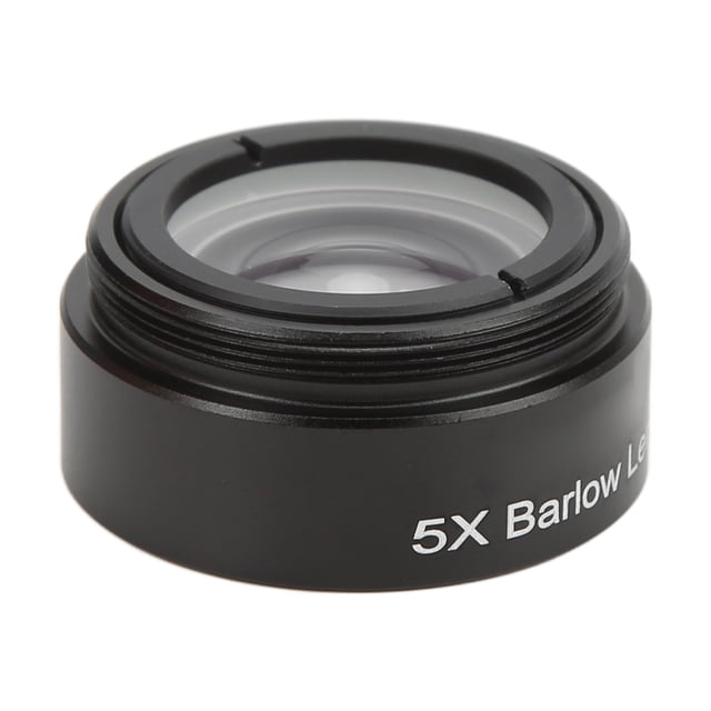 Lente de Cámara de Microscopio, Lente de Objetivo Auxiliar de Imagen Transparente 5X Profesional Multifuncional Para Amantes de la Astronomía para Accesorios de Piezas de