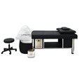 thumbnail image 2 of METRO Head Spa Bed, U-Shape Water Massage Shampoo Backwash Unit with Cover Pillow, Spa Resort Hair Salon Equipment, Black, 2 of 9