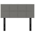 thumbnail image 3 of vidaXL Headboards 2 pcs Dark Gray 31.5"x2"x30.7"/34.6" Fabric, 3 of 77