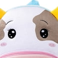thumbnail image 6 of Jiibva Plush Animal Shaped Backpack, Cute Furry Mini Rucksack for Daily Use, 6 of 7