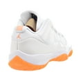 thumbnail image 3 of Nike Jordan Retro 11 Low Womens Shoes Size 7.5, Color: White/Bright Citrus, 3 of 6