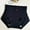 Black, variant on Fnooota Briefs for Women, High Waist Cotton 1 Pack Breathable Panties Black Size L