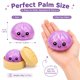 thumbnail image 5 of Juguete squishy de dumpling morado con glitter y sorpresa Binkahui, 5 of 9
