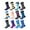 Chic Collection, variant on Gallery Seven Men’s Colorful Fun Dress Socks -12 pack