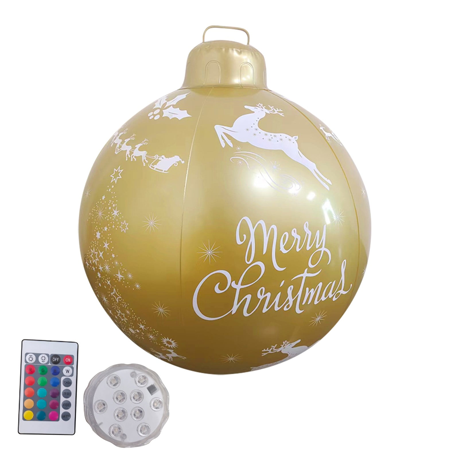 Oversized Christmas Bulbs Christmas Decorations 24 Inch Christmas Inflatable Balloon Ball Built