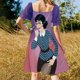 thumbnail image 5 of Vestido de manga corta de Claudette Colbert Ropa femenina Vestido lindo, 5 of 7