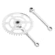 thumbnail image 2 of Multiplicacion Bicicleta Leader Cromada 44D 165 Mm, 2 of 3