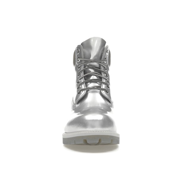 Timberland Men\'s Boot Style 28008 Grey Silver Leather Canvas Footwear Sz 13 M Timberland Men main image 3