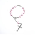 thumbnail image 2 of Dww-2pca Mini Chapelet Voiture Camion Bracelet Marie Vierge Croix Pendentif, 2 of 5
