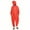 Red, variant on Womens One Piece Jumpsuits Zip-Up Pajamas Casual Hooded Onesies Long Sleeve Jogger Playsuits Loungewear with Pockets Yellow, M