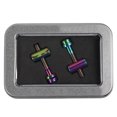 thumbnail image 1 of Hytrove 2Ud Tornillos De Para En Titanio Con Rosca Precisa Y Protección Contra Óxido, 1 of 6