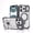 Grey, variant on Kimify for iPhone 17 Pro Max Case with Kickstand (Unicorn Beetle Grip), [Camera Control Cover] [Compatible with MagSafe] [Military-Grade Drop Protection] Heavy Duty Magnetic Phone Case, Blue