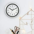 thumbnail image 2 of La Crosse Technology Horloge Murale Analogique Atomique, 10 Pouces, Argent, 2 of 5