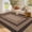 Black Heather, variant on ZACOO 2'x6' Braided Print Runner Rug, Border Machine Washable Ultra Thin Non Slip Carpet for Hallway Entryway Kitchen, Black