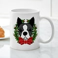 thumbnail image 3 of CafePress - Boston Terrier Christmas Mugs - 11 oz Ceramic Mug - Novelty Coffee Tea Cup, 3 of 4