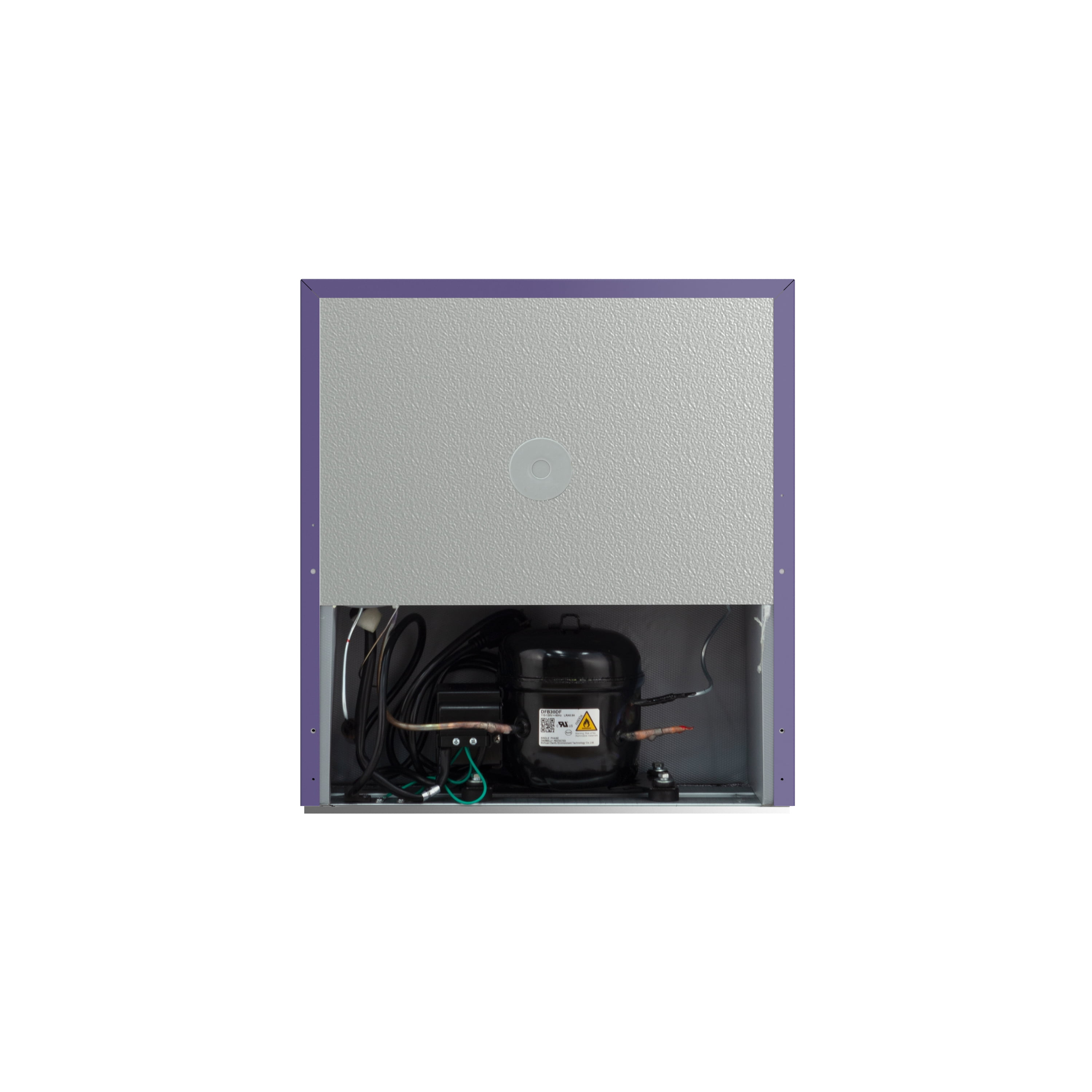Frigidaire 1.6 Cu. Ft. Mini Refrigerator with Built-in Freezer, Compact Refrigerator with Door Storage, EFR115, Purple