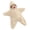 Khaki, variant on Kakishop Newborn Baby Star Shape Hooded Zipper Onesie Infant Winter Warm Solid Color Halloween Outfit (Pink,0-3 Months)
