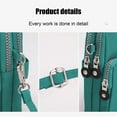 thumbnail image 2 of kkbbma under $5 Small Crossbody Bags for Women Mini Cell Phone Purses Handbag Shoulder Bag, 3-Layers Cellphone Pouch Wristlet Purse Waterproof Sports Armband Shoulder Bag Wallet, 2 of 7
