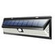 thumbnail image 4 of Lámpara de pared solar con sensor de movimiento para exteriores, 118 LED (luz blanca fría), 4 of 7