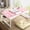 Pink, variant on Laptop Bed Table, Laptop Desk for Bed, Foldable Laptop Bed Desk with USB Charging Port, Handle, Card Holder, Cup Holder, Side Drawer, Portable Laptop Table for Eating, Reading, Working (Pink)